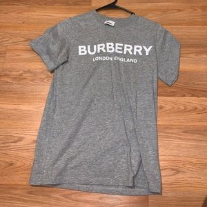 Grey & white Burberry Shirt!